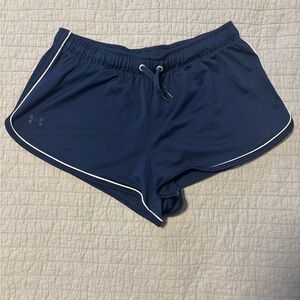 Under Armour Women's Dark Blue Athletic Shorts XS